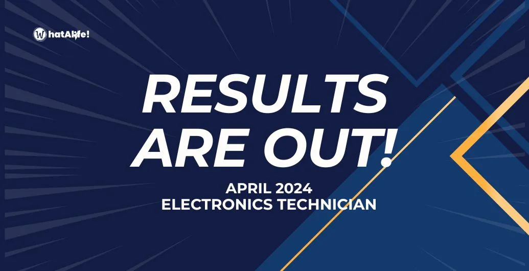 List of Passers – April 2024 Electronics Technician Exam Results