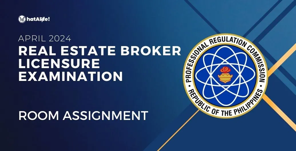 Room Assignment — April 2024 Real Estate Broker Licensure Exam