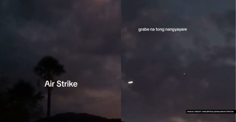 TikTok videos of airstrike in Ilocos Sur sparks worry