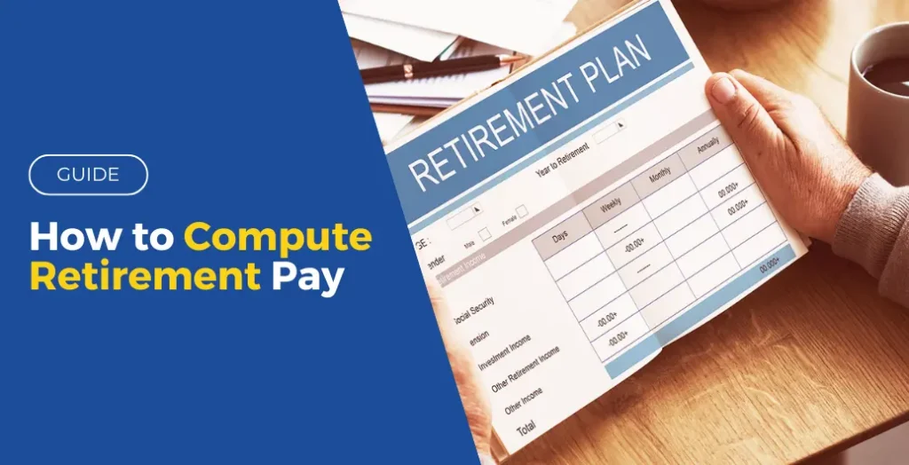 guide how to compute retirement pay