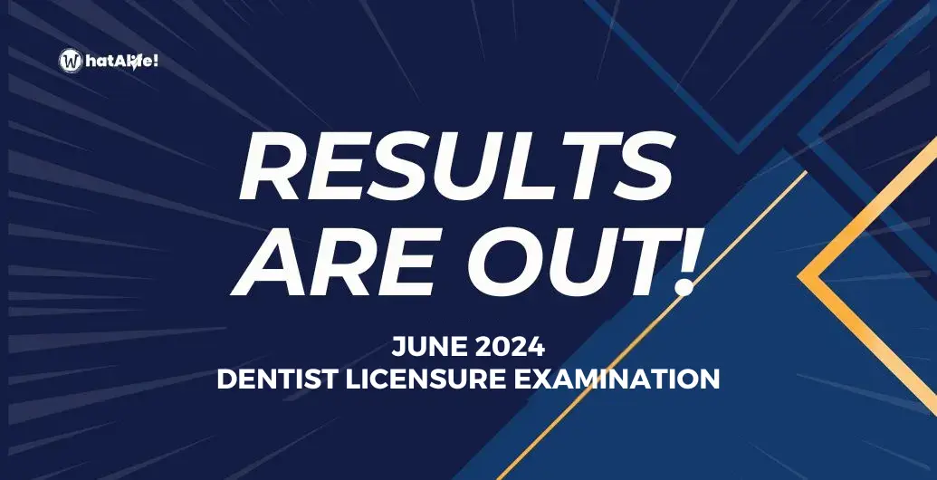 list of passers june 2024 dentist licensure exam results