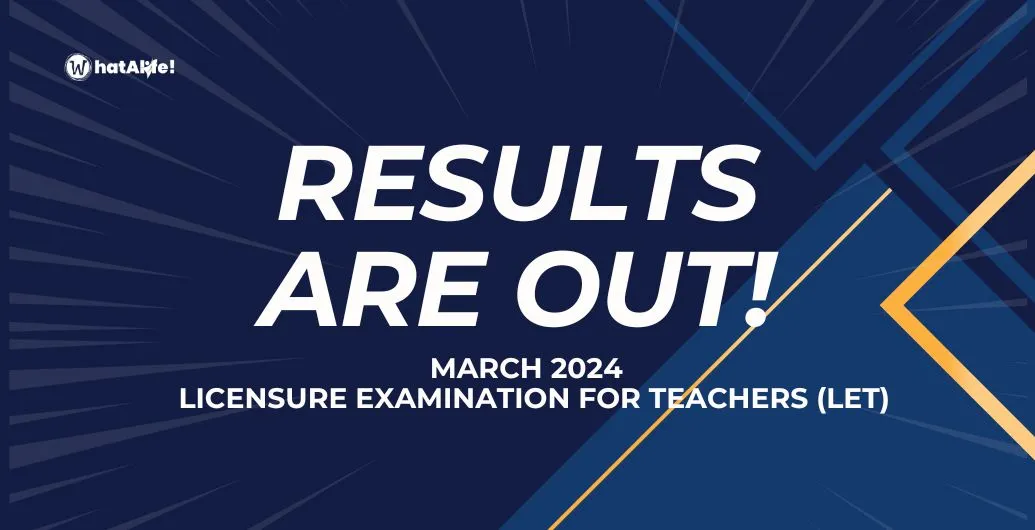 List of Passers – March 2024 Professional Teachers Licensure Exam Results (SECONDARY)
