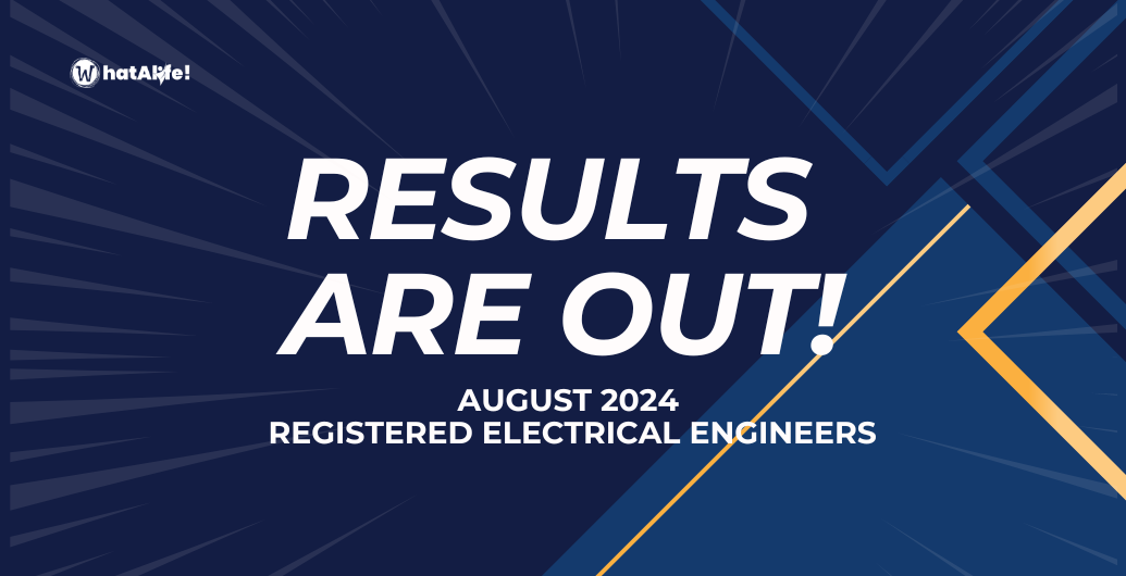 List of Passers – August 2024 Registered Electrical Engineers Exam Results