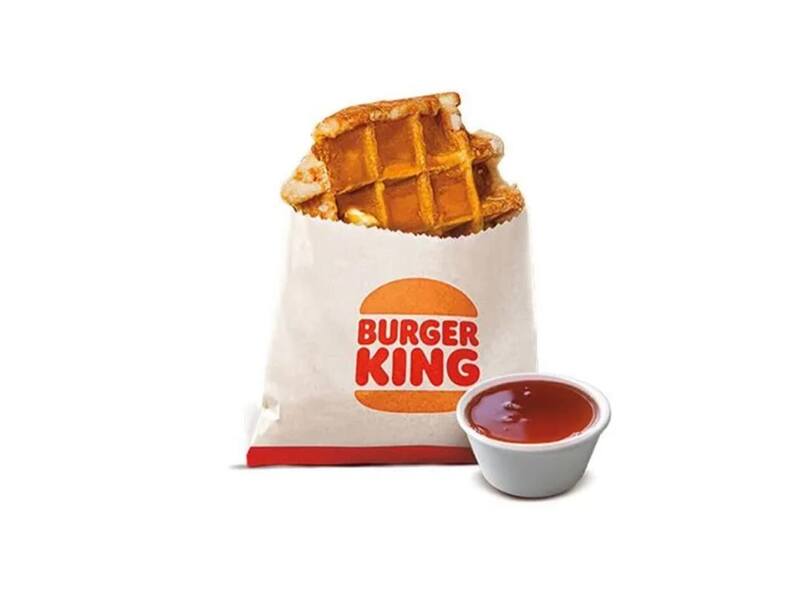 1pc Waffle with Maple Burger King