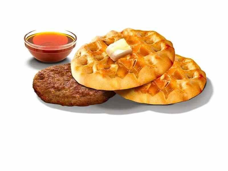 2pc Waffles with Maple and Sausage by Burger King (1)