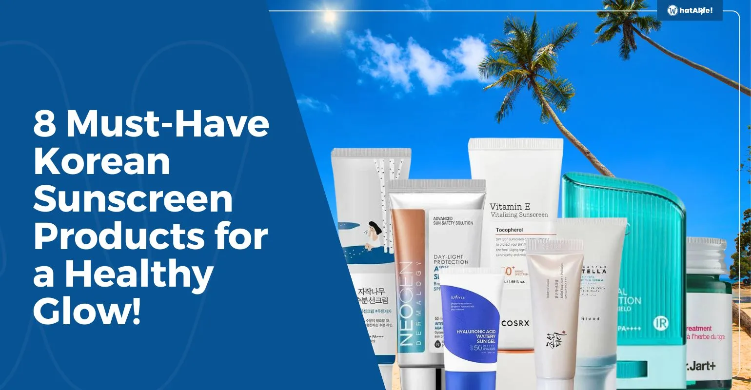 8 must have korean sunscreen products for a healthy glow