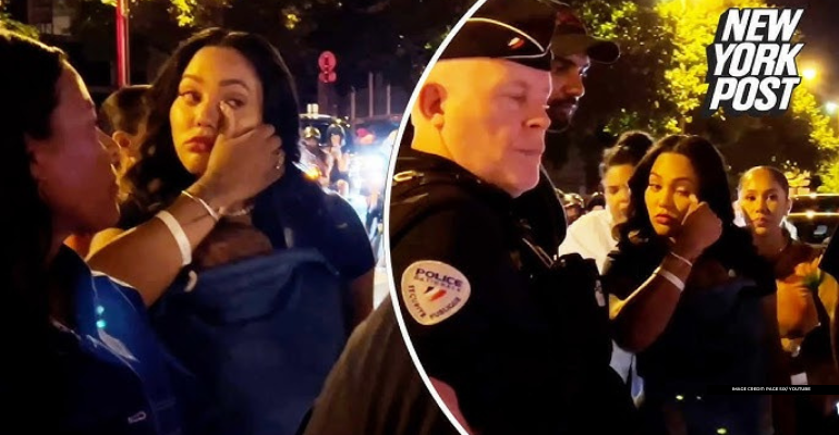 Ayesha Curry In Tears After Clash With French Police