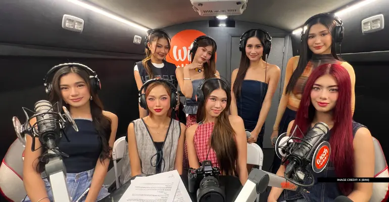 BINI Performs on Wish Bus USA