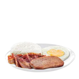 Spam Bacon Platter