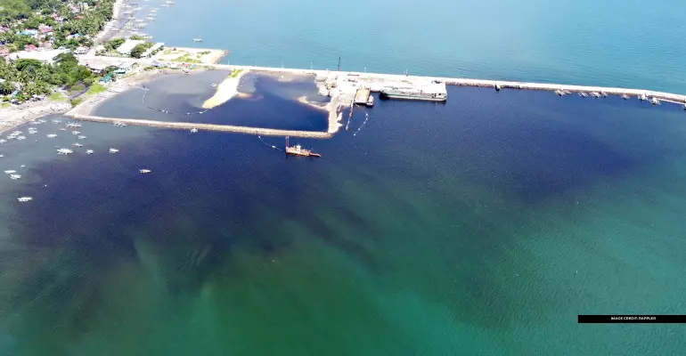 Molasses Spill From A Tanker Near Negros Occidental