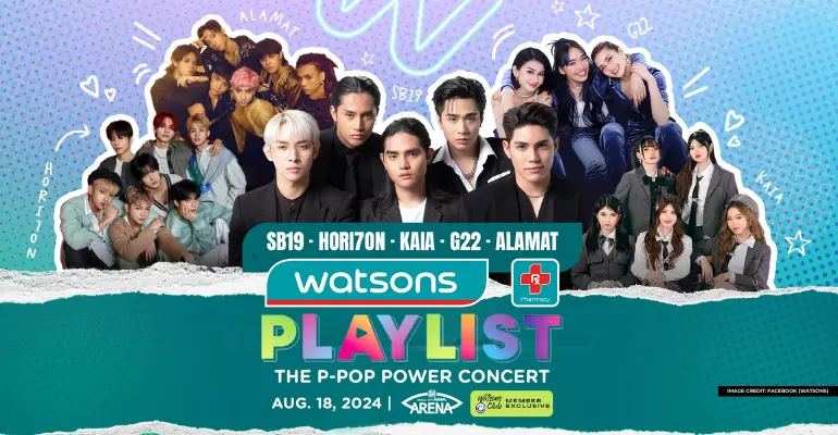 Watsons Hosts the Biggest P-Pop Concert of 2024