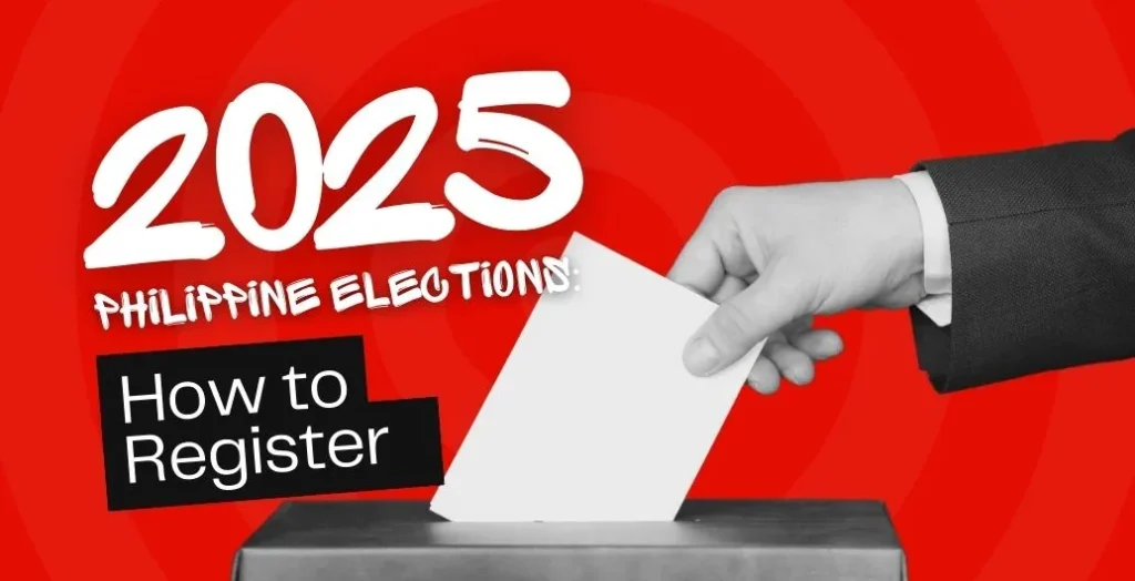 2025 philippine elections how to register