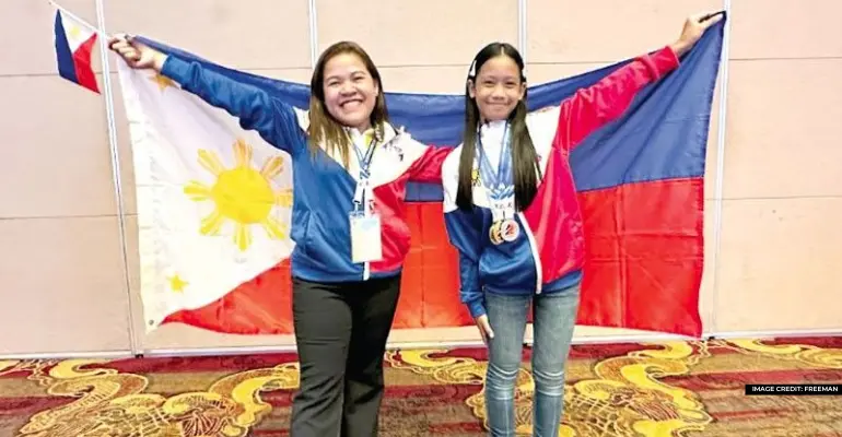 Apple Rubin Shines in Her First International Chess Tournament, Clinches Gold in ASEAN Championships