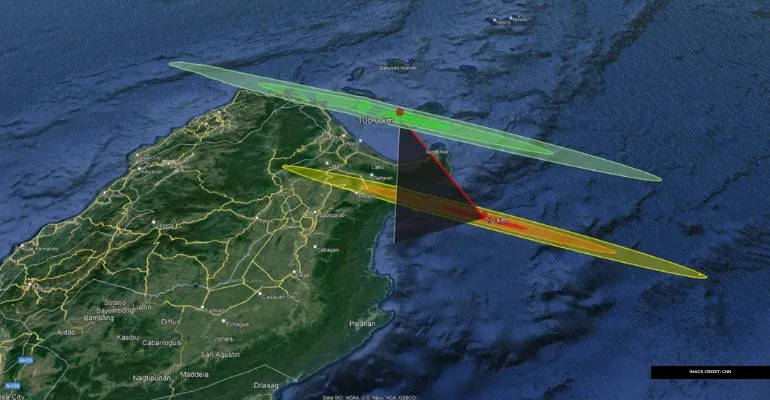 asteroid burns up over luzon