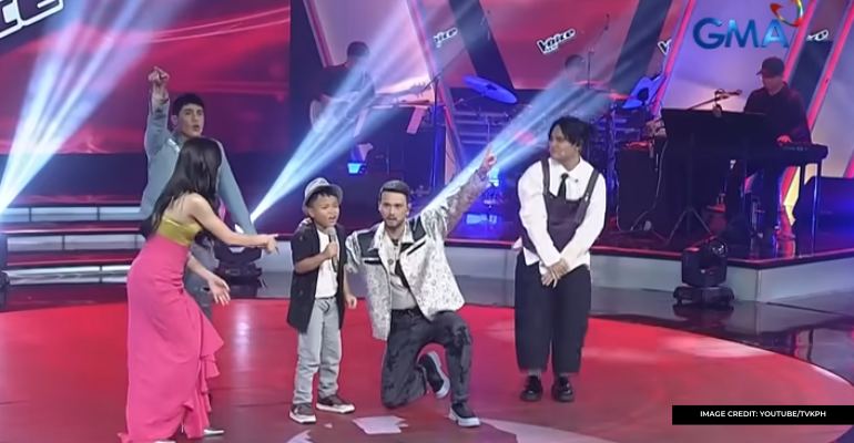 Billy Crawford Comforts The Voice Kids Philippines Contestant