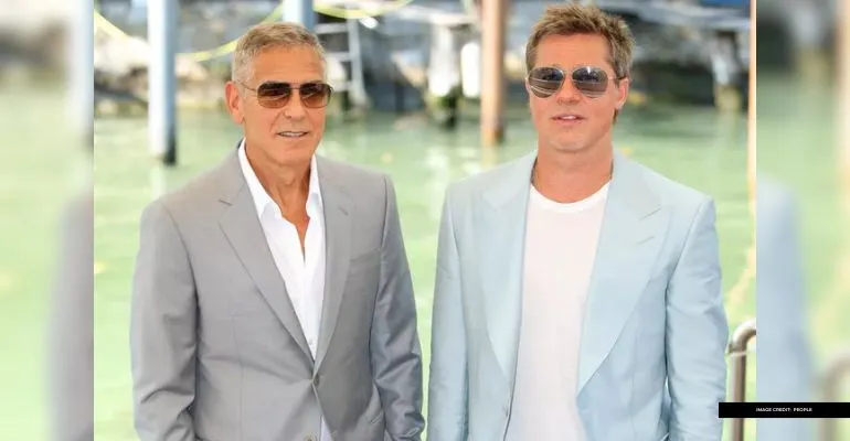 George Clooney Denies Claims That He and Brad Pitt Made $35 Million for ‘Wolfs’