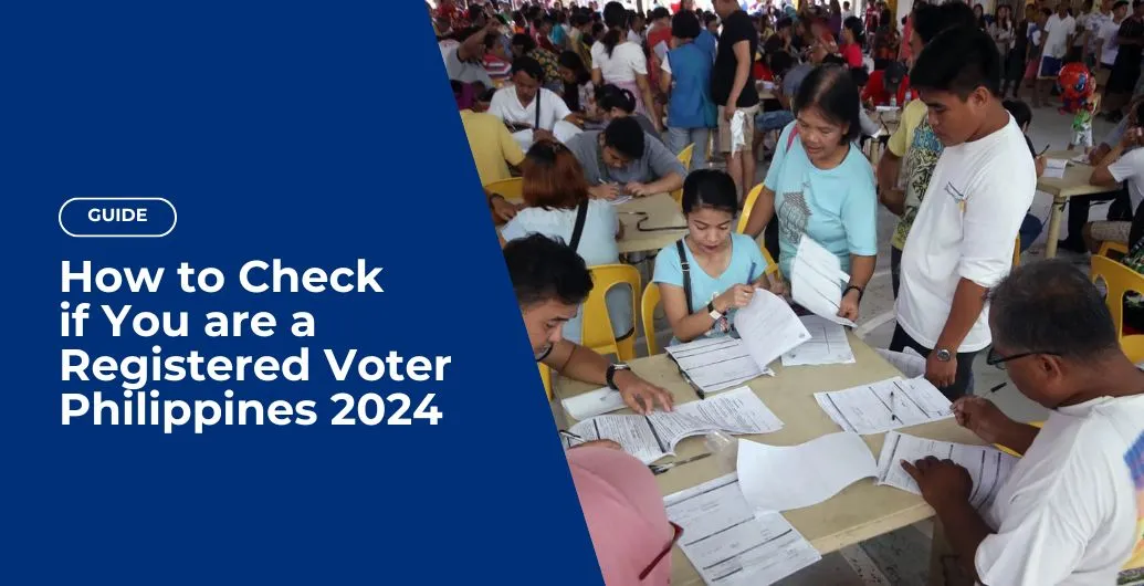 How to Check if You are a Registered Voter Philippines 2024