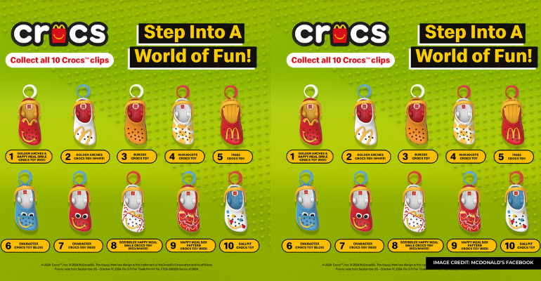 Netizens Rush to Get the McDonald’s Crocs Keychain