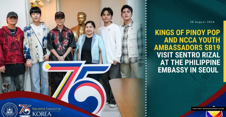 SB19 Visits the Philippine Embassy in SK After Billboard Korea Appearance