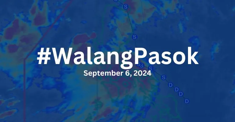 Walang Pasok on Sept. 20, 2024 (Friday)