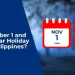 is november 1 and 2 a regular holiday in the philippines