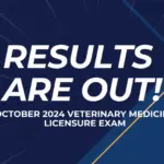 list of passers october 2024 veterinary licensure exam