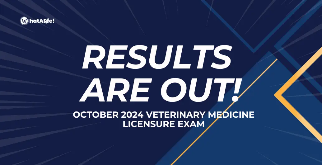 List of Passers — October 2024 Veterinary Licensure Exam