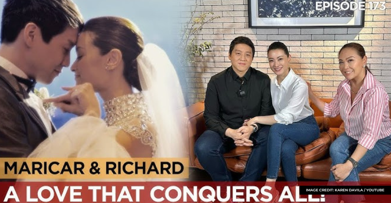 Maricar Reyes & Richard Poon Talk About Married Life in Karen Davila’s Vlog