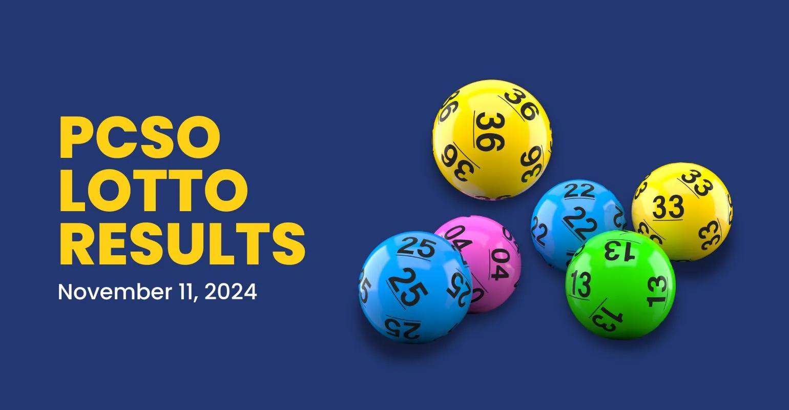 PCSO Lotto Results Today (November 11, 2024)