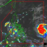 tropical depression intensifies into tropical storm marce