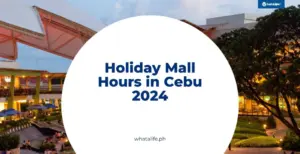 holiday mall hours in cebu 2024