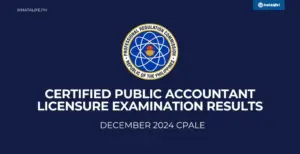 list of passers december 2024 certified public accountant licensure exam cpale