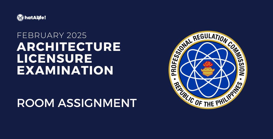 room assignment january 2025 architecture board exam