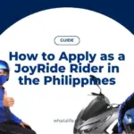 step by step how to apply as a joyride rider in the philippines