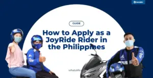 step by step how to apply as a joyride rider in the philippines