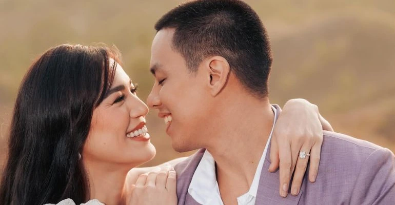 Volleyball Star Michele Gumabao Says ‘I Do’ to Aldo Panlilio