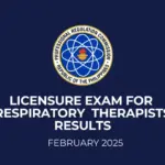 list of passers february 2025 respiratory therapists licensure exam