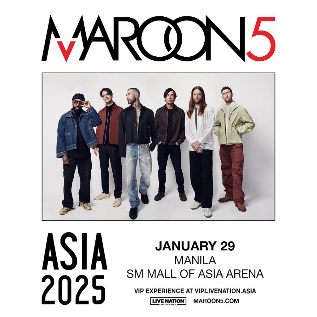 MAROON 5 MANILA 2025