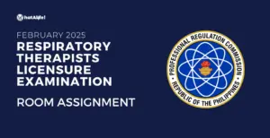 room assignment february 2025 respiratory therapists licensure exam