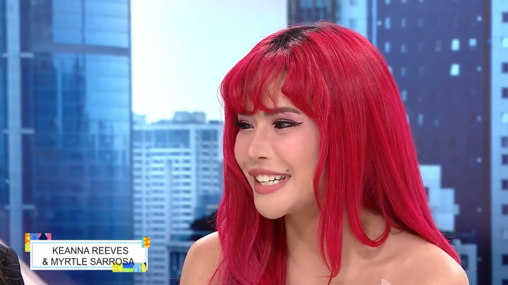 Myrtle Sarrosa | Fast Talk with Boy Abunda
Screengrab by GMA Network