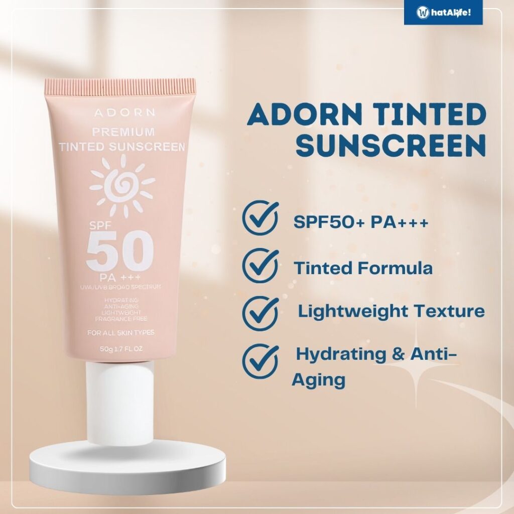 Adorn Tinted Sunscreen