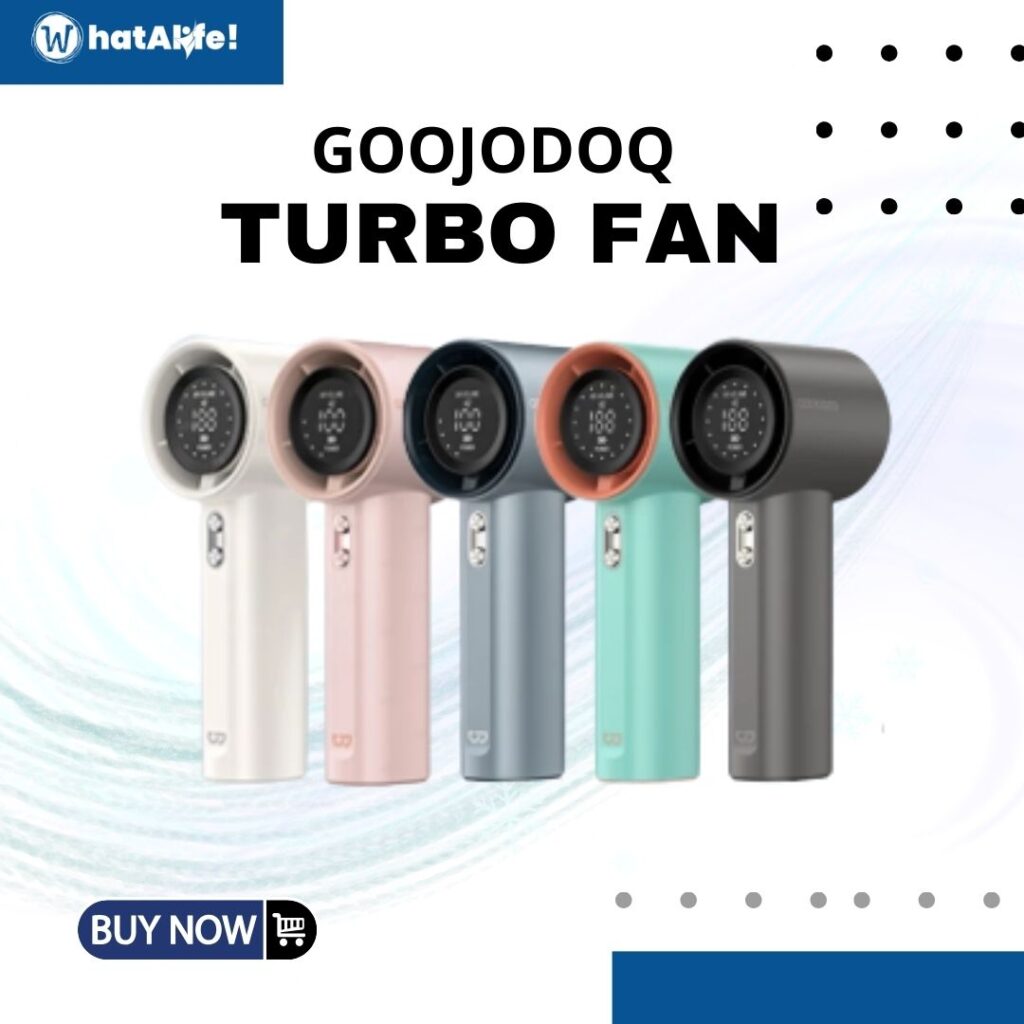 GOOJODOQ Turbo Mini Fan (4000mAh)