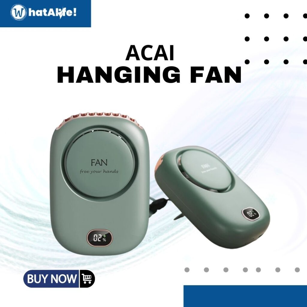 ACAI Hanging Neck Fan (Bladeless)